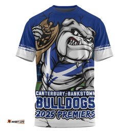 Amazing Aussie Canterbury Bankstown Bulldogs Unleash Power In The Ultimate Battle T-shirt