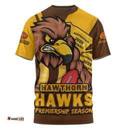 Amazing Aussie Hawthorn Australian Football Finals Premiership Spirit T-shirt