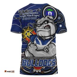 Amazing Aussie Canterbury Bankstown Bulldogs Spirit Of NAIDOC Series T-shirt