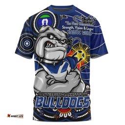 Amazing Aussie Canterbury Bankstown Bulldogs Spirit Of NAIDOC Series T-shirt