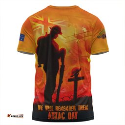Amazing Aussie Australia Dawn Of Sacrifice Anzac Remembrance T-shirt