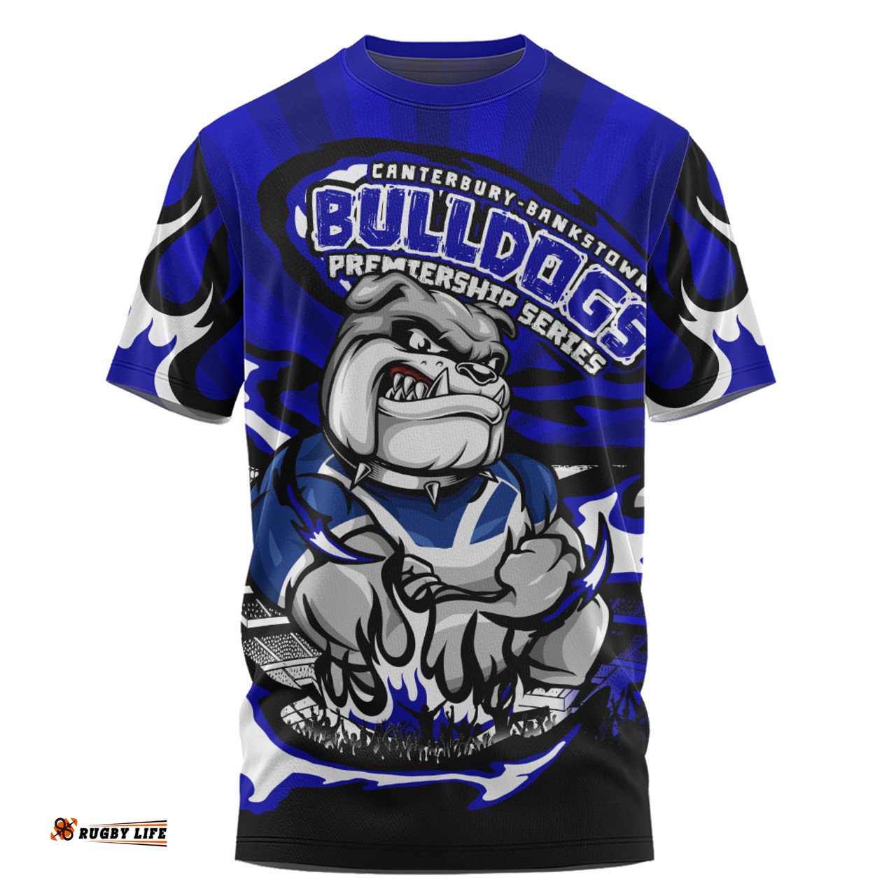 Amazing Aussie Canterbury Bankstown Bulldogs Premiership Series Sports Gear T-shirt