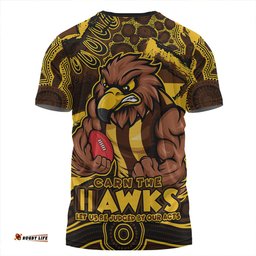 Amazing Aussie Hawthorn Blazing Spirit Of Victory T-shirt
