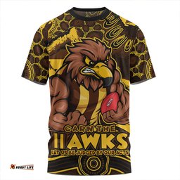 Amazing Aussie Hawthorn Blazing Spirit Of Victory T-shirt