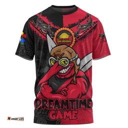 Amazing Aussie Essendon Dreamtime Warriors Of Culture T-shirt