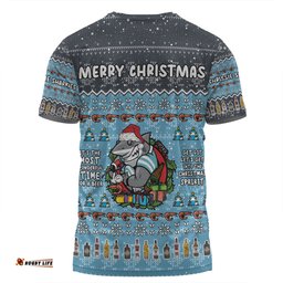 Amazing Aussie Cronulla Sutherland Sharks Christmas Custom Aussie Chrissie Spirit  T-shirt