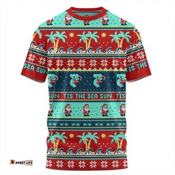 Amazing Aussie Australia Sunny Christmas By The Sea T-shirt