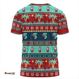 Amazing Aussie Australia Sunny Christmas By The Sea T-shirt