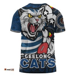 Amazing Aussie Geelong Cats NAIDOC Spirit Of Country T-shirt