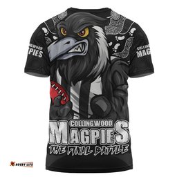 Amazing Aussie Collingwood Final Clash Battle Edition T-shirt
