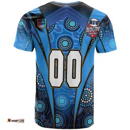 Amazing Aussie Cockroaches Custom Cockroaches Mascot With Aboriginal Inspired Art  T-shirt
