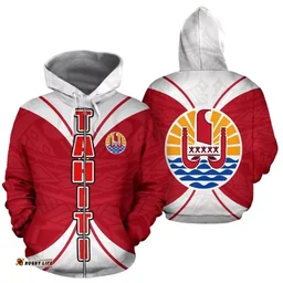 Tahiti All Over Hoodie - Impact Version - Bn09