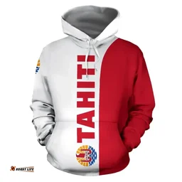 Tahiti All Over Hoodie - Shoulder Style - Bn09