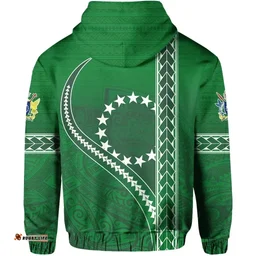 Rugbylife Hoodie - Cook Islands Rugby Hoodie Simple Style Green