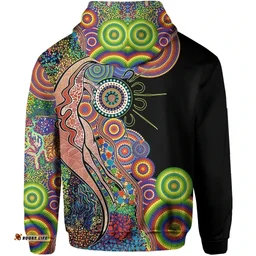 Australia Hoodie Aboriginal Style NO.1 TH4