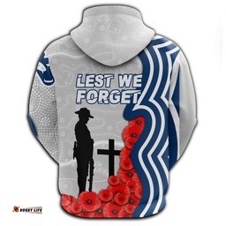 Geelong Hoodie Cats ANZAC Day Indigenous