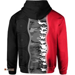ST Kilda Hoodie ANZAC Day Army