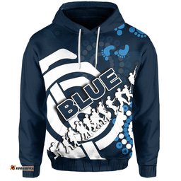 carlton blues hoodie anzac day