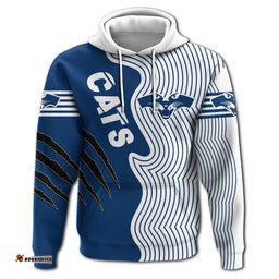 Custom Personalised Geelong Hoodie Cats Indigenous