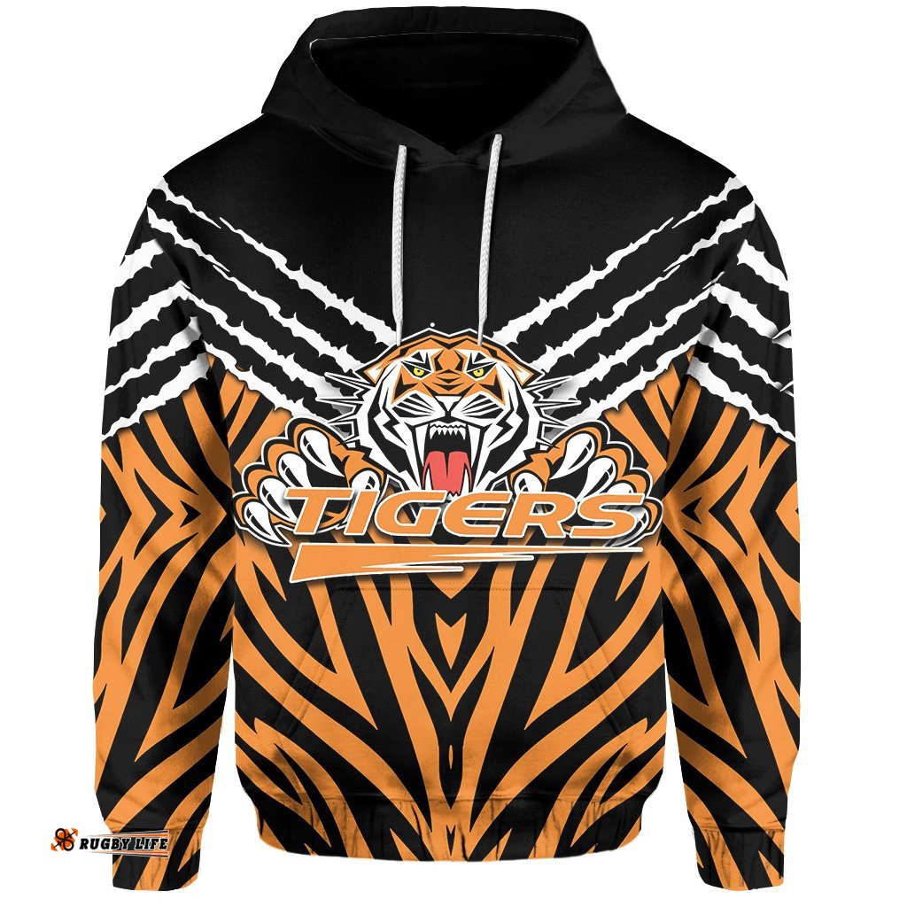 Wests Tigers Hoodie Version Claw