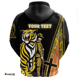 Custom Personalised Richmond Premier Hoodie Tiger And Soldiers