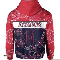 Demons Indigenous Hoodie Melbourne Fancy