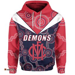 Demons Indigenous Hoodie Melbourne Fancy