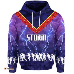 melbourne storm hoodie anzac vibes