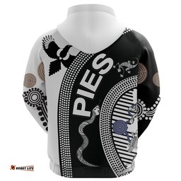 Custom Personalised Collingwood Hoodie Pies Unique Indigenous