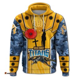 titans hoodie gold coast anzac day armor version