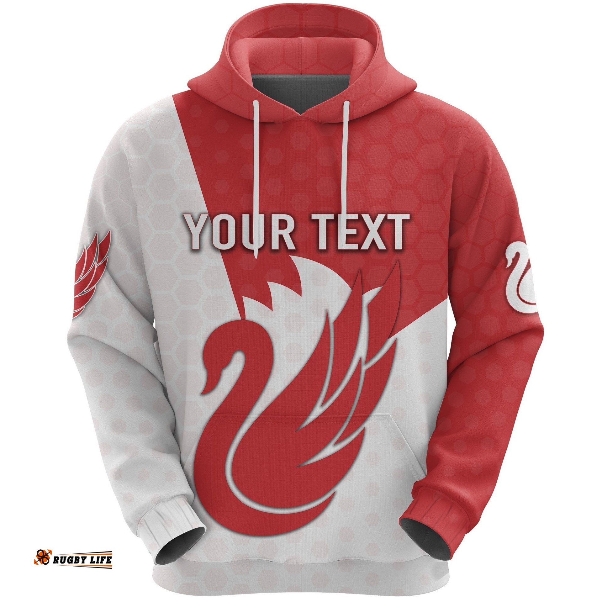 Custom Personalised Sydney Hoodie Swans