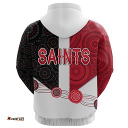 Custom Personalised Saints Hoodie Indigenous