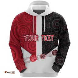 Custom Personalised Saints Hoodie Indigenous
