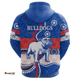 Western Hoodie Bulldogs Unique Indigenous