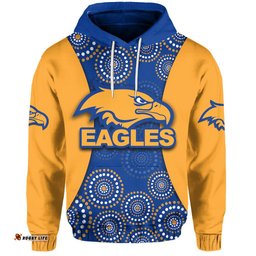 West Coast Eagles Hoodie Special Aboriginal Style