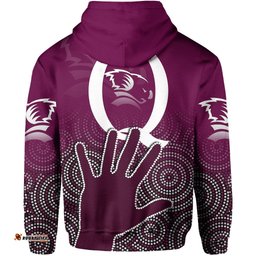 Queensland Reds Hoodie Aboriginal
