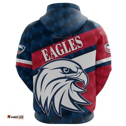 USA Rugby Hoodie Eagles Sporty Style