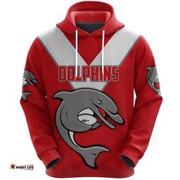 redcliffe hoodie dolphins