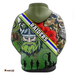 raiders hoodie canberra anzac day
