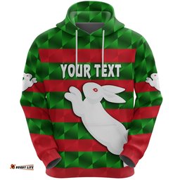 custom personalised rabbitohs hoodie simple style