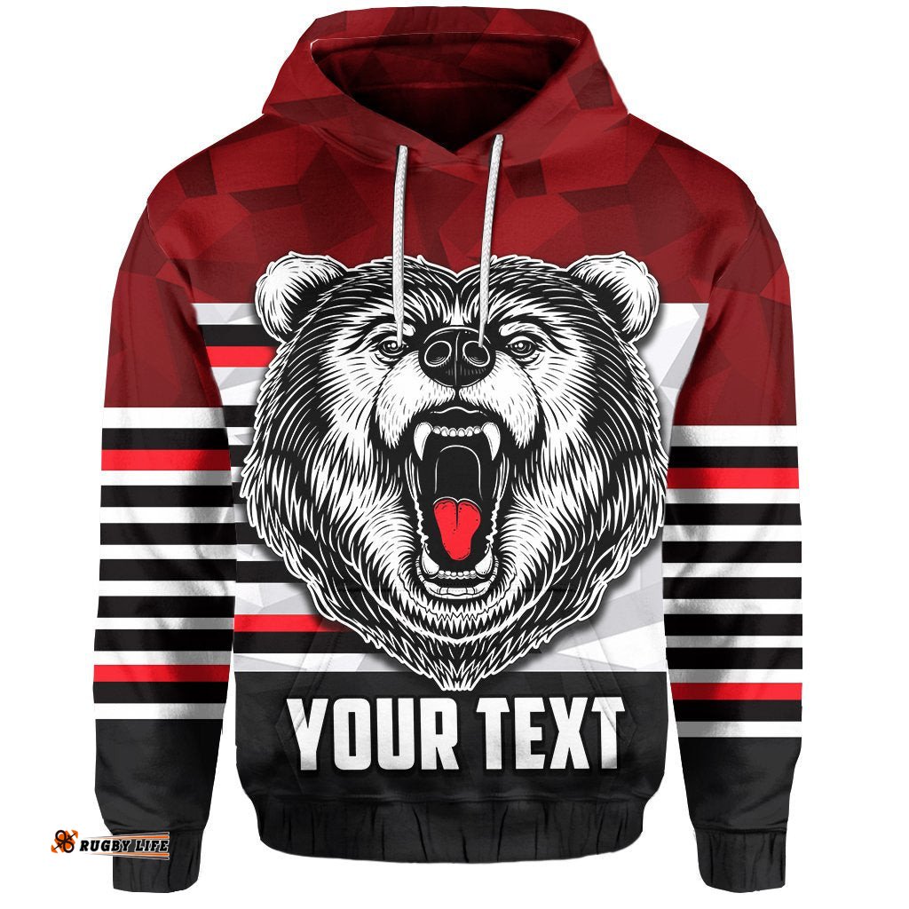 custom personalisednorth sydney bears hoodie
