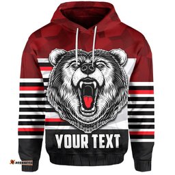 custom personalisednorth sydney bears hoodie