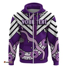 custom personalised dockers hoodie indigenous fremantle freo