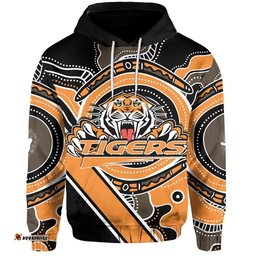 Wests Tigers Hoodie Version Aboriginal