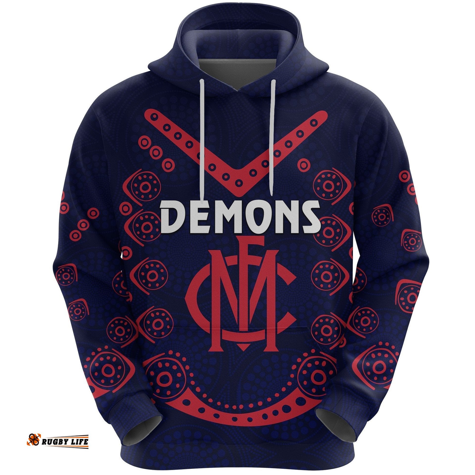 Melbourne Demons Indigenous Hoodie Football