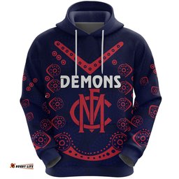Melbourne Demons Indigenous Hoodie Football