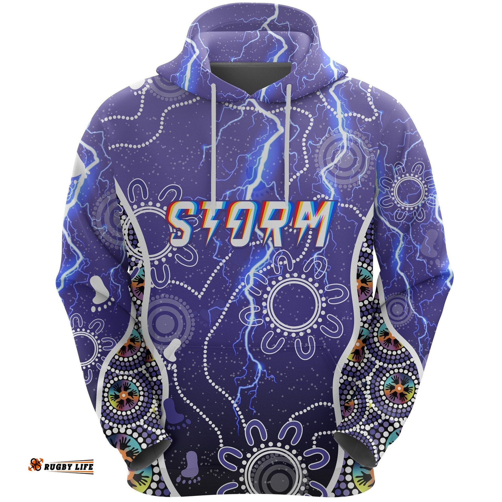 melbourne storm hoodie unique indigenous
