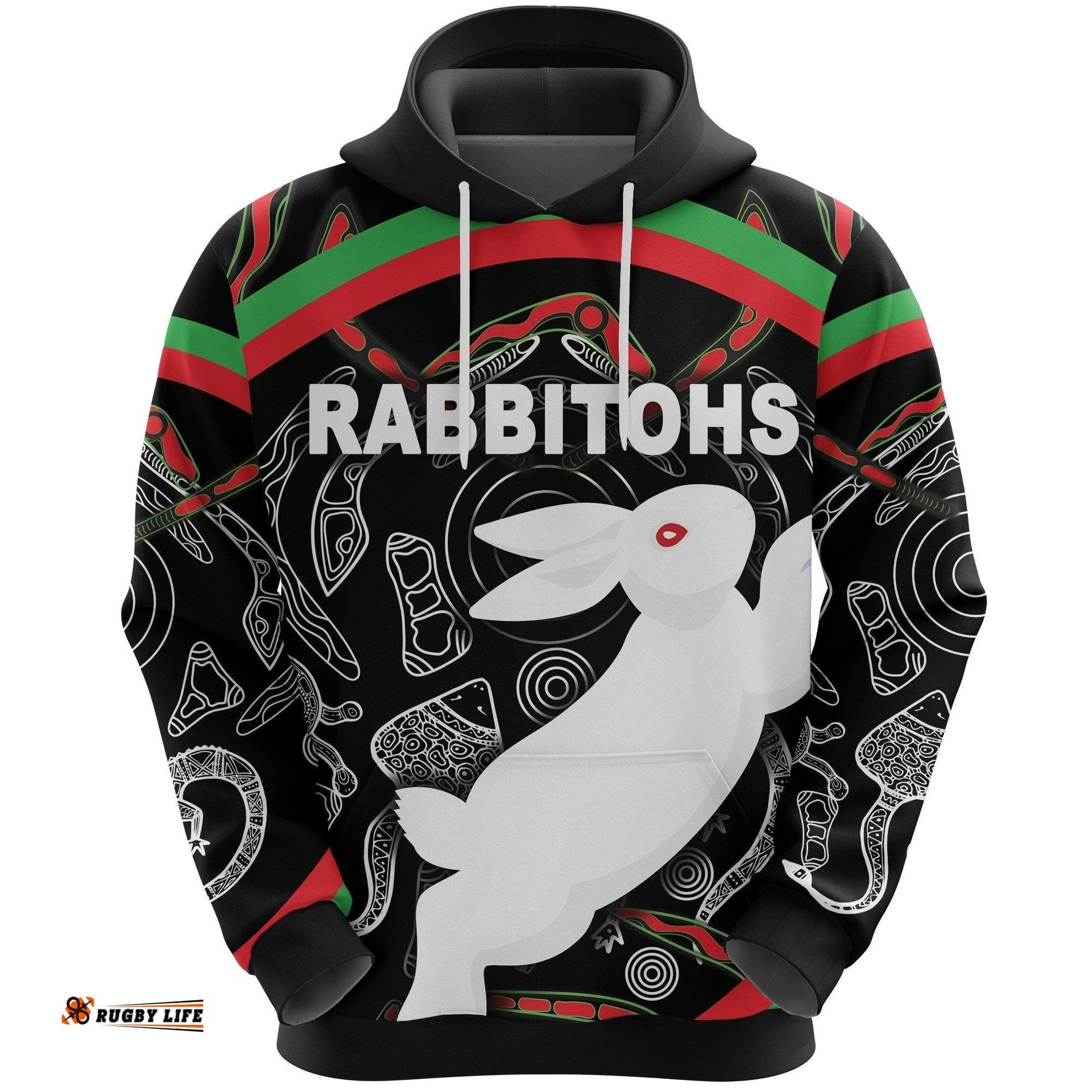 rabbitohs hoodie indigenous mystery vibes