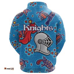 newcastle knights hoodie ocean indigenous