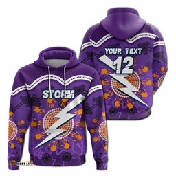 custom personalised storm hoodie indigenous aboriginal melbourne sun style
